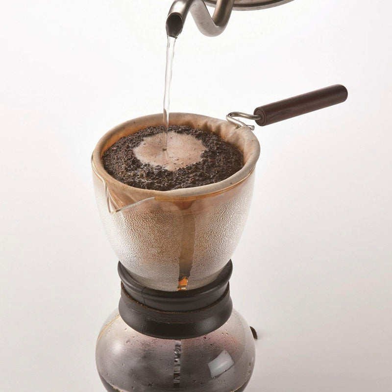 DPW-1 — water poured through the cloth filter