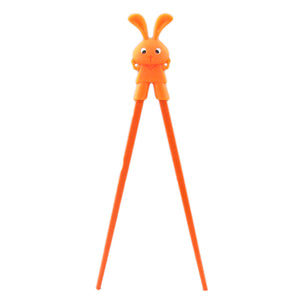 Kids Chopstick Rabbit , Orange