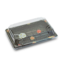 Kamon Sushi To-Go Tray with Clear Lid (50 pc) - ED-03 / YP-0.8