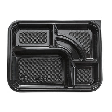 Disposable Lunch Box (50pc) (Black) 10-5/8" ED-8306
