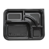 Disposable Lunch Box (50pc) (Black) 10-5/8" CK-8306
