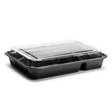 5-Compartment Bento To-Go Box with Clear Lid (50 pc) - ED-8306, 10-5/8"
