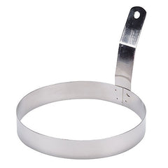 Round SS Egg Ring w/Handle 6"X1"