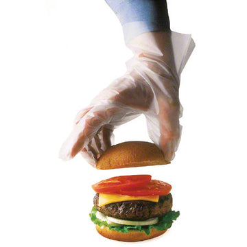 Plastic Disposable Gloves 100pc Small