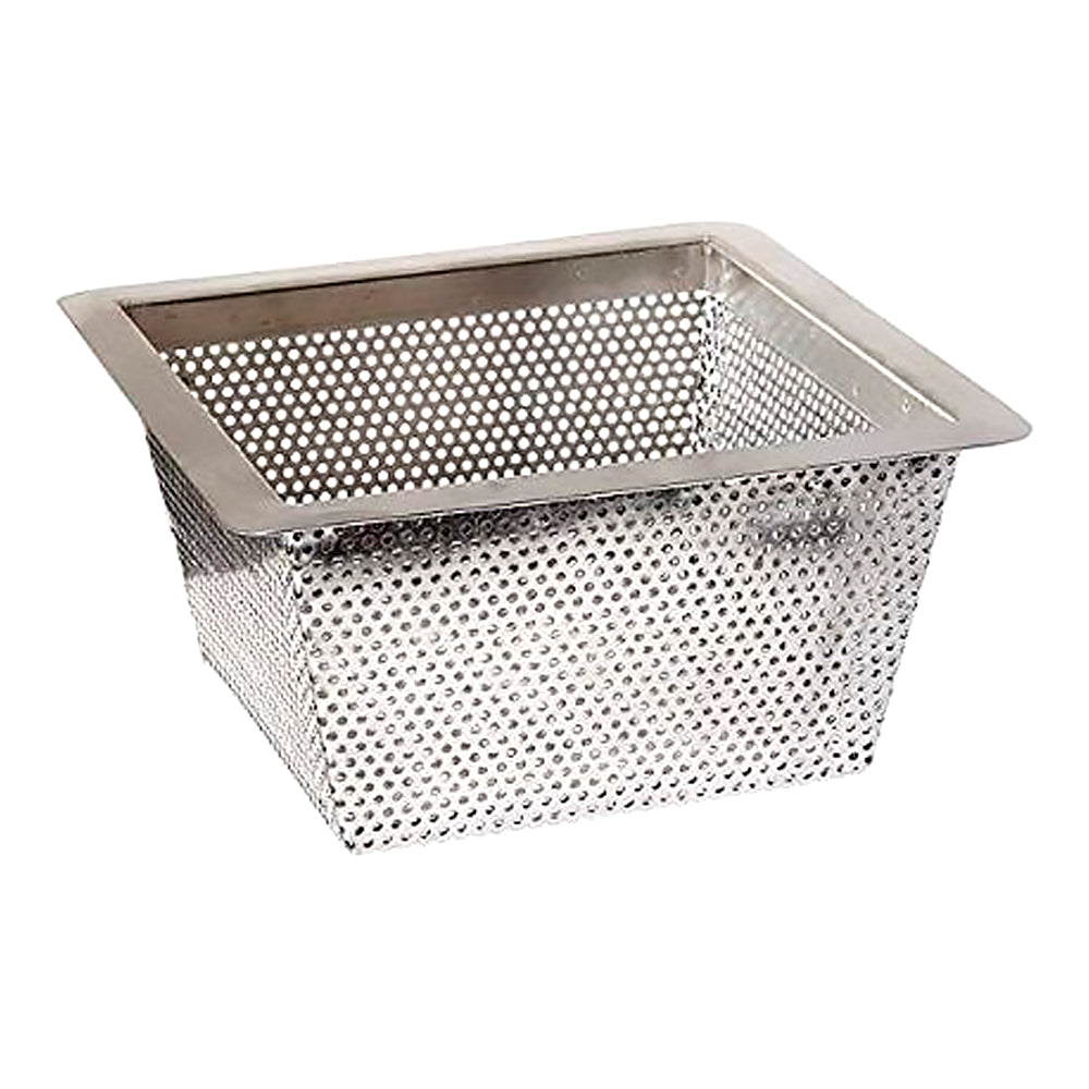 SS Floor Drain Drop In Square 10"X10"X5"