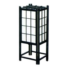 Black Frame Shoji Lamp