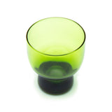Green Glass Sake Cup 2-1/2"H