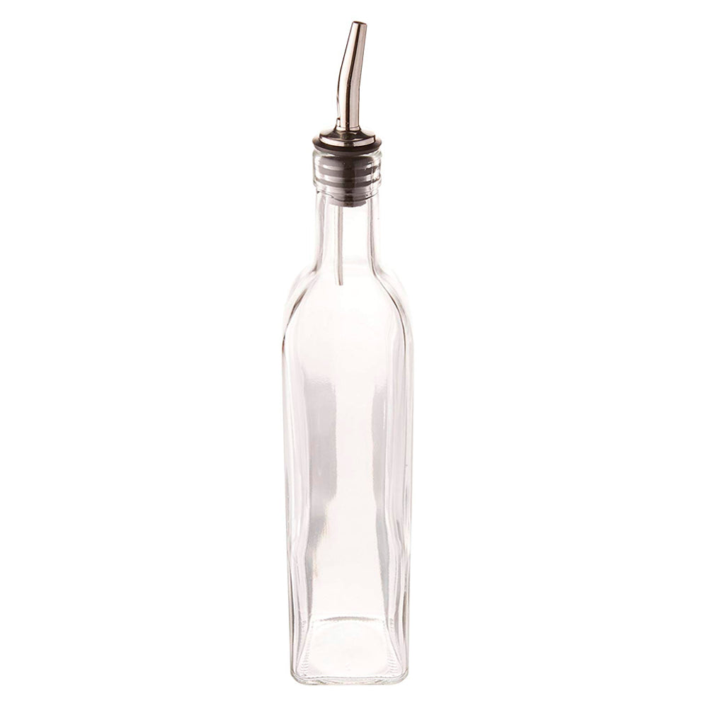 Square Oil Bottle 8oz With Lid