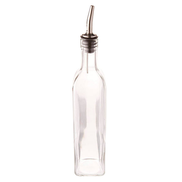 Square Oil Bottle 8oz With Lid