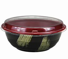 Teriyaki To-Go Bowl with Clear Anti-Fog Lid, 36 oz (50 pc) - HD-1000