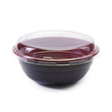 Teriyaki To-Go Bowl with Clear Anti-Fog Lid, 24 oz / 700 ml (50 pc) - HD-700