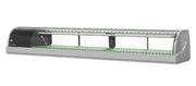 Hoshizaki Refrigerated Sushi Case Display, Left Side Condenser, Half Glass Door, LED Light, 70.9"W