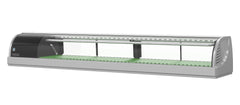Hoshizaki Refrigerated Sushi Case Display, Left Side Condenser, Half Glass Door, LED Light, 70.9"W