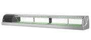 Hoshizaki Refrigerated Sushi Case Display, Left Side Condenser, Half Glass Door, LED Light, 82.7"W