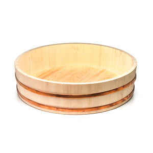 Wooden Sushi Rice Container (26"D x 7"H)