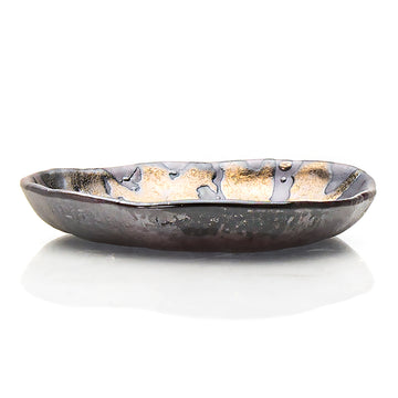 Triangular Plate 6.25", Brown