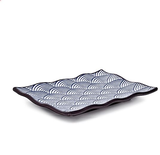 Melamine Rectangular Plate 9" x 6" x 1" H PLATE