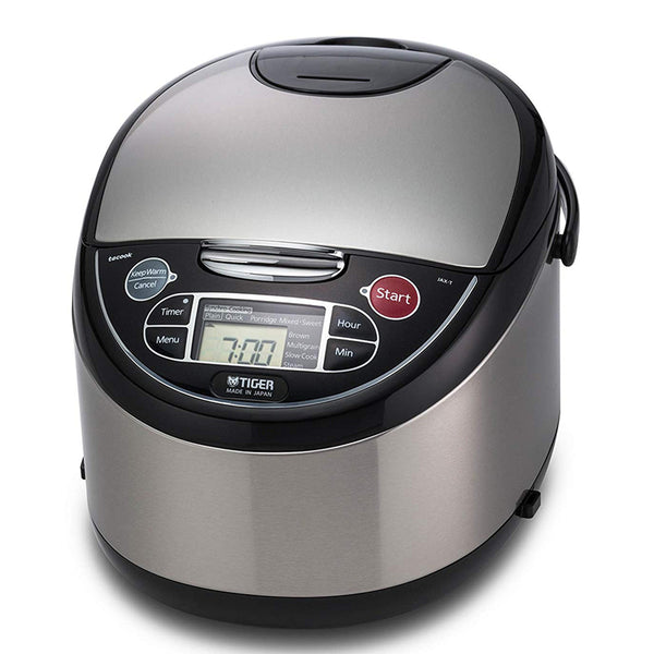 Tiger 10-Cup Micom Rice Cooker & Warmer with Tacook - JAX-T18U