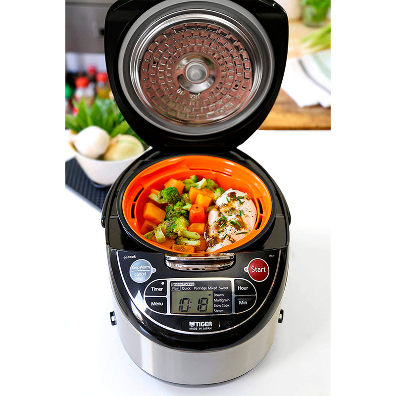 JAX-T18U — Open cooker with tacook meal