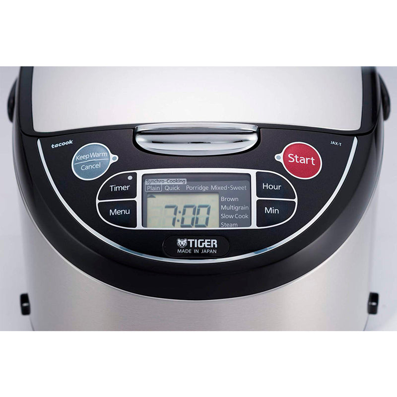 JAX-T18U — LCD and menu controls