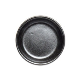 3.25"Dx1"H Porcelain Sauce Dish, Black