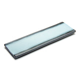 15″ × 5″ Blue & Black Porcelain Rectangular Platter