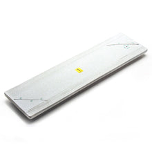 White Sakura Porcelain Platter — 18½ × 5 in