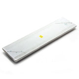 Rectangular Platter 18.5", White Sakura