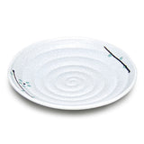 8.75"Dx1.25"H Porcelain Plate, White