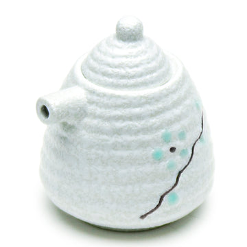Porcelain Sauce Dispenser 3.5"H - 5 Oz, White
