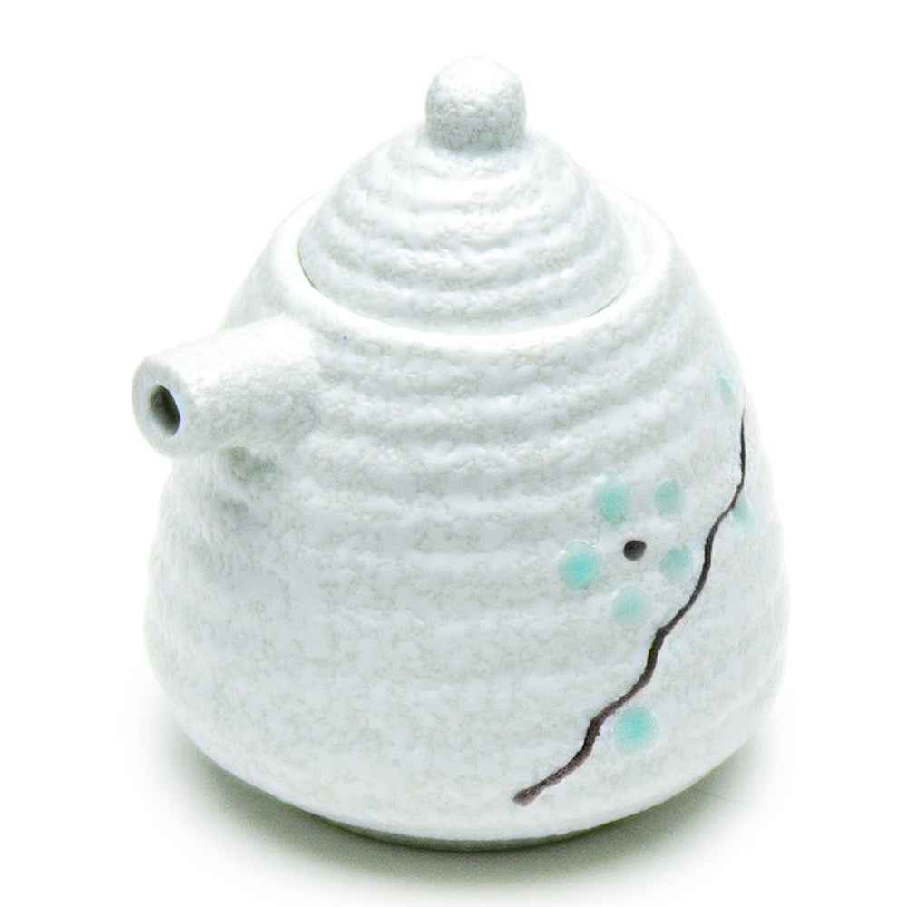 Porcelain Sauce Dispenser 3.5"H - 5 Oz, White