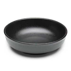 5.5"Dx1.75"H Porcelain Bowl, Matte Black