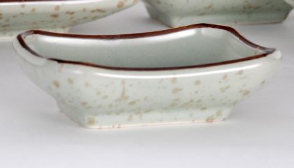 3.25" x 2.5" Sauce Plate Rectangular - Blue Plum
