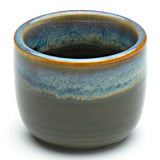 Porcelain Sake Set 1:4, Chun Tenmoku - Blue/Olive Green