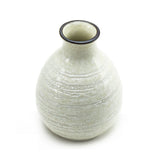 Sake Bottle 4.5"H, Pearl Elegant
