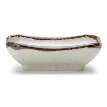 Rectangular Sauce Dish 3.5", Pearl Elegant