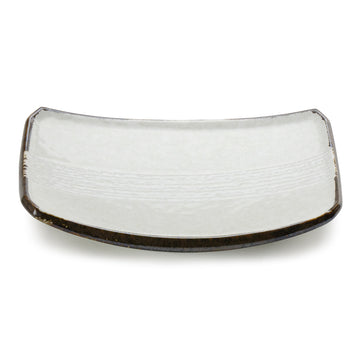 Rectangular Plate 7.25"x4.75", Pearl Elegant