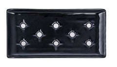 Sushi Case Plate White Porcelain 8-3/4"x5"