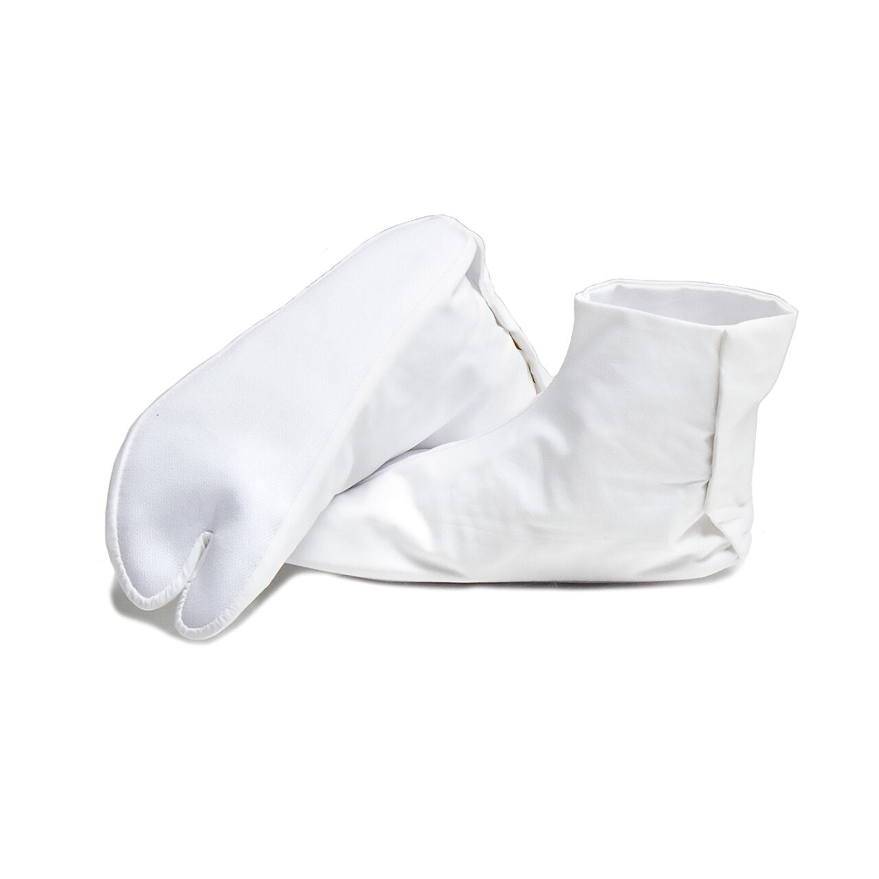 White Tabi Japanese Socks w/ 4-Closure (Size 5.5)