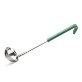 Ladle 4Oz. Color Coded Handle Green 15.5"