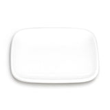 Melamine Square Plate 5-1/4", White