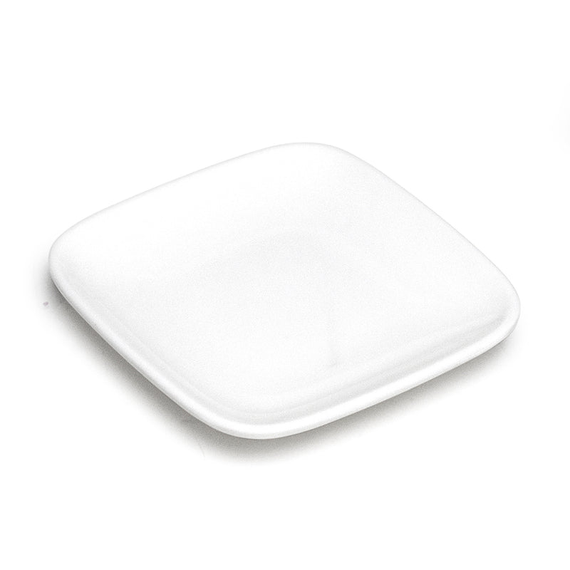 Empty M001-38-02 white rounded-square plate