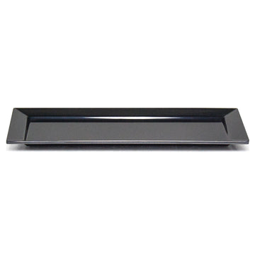 Melamine Rectangular Platter 14"x6.75", Black