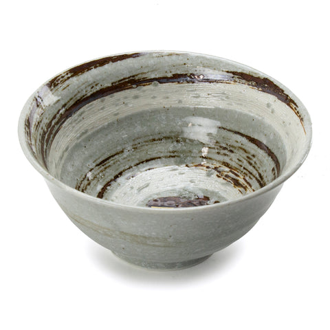 Round Stony Noodle Bowl 7.75", Grey