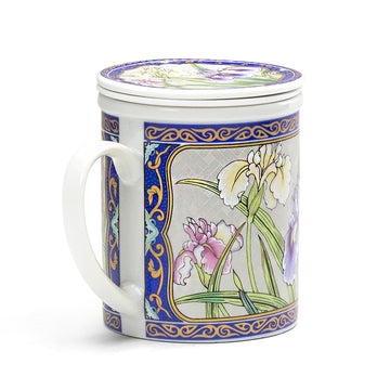 Mug W/Lid & Strainer