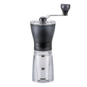 HARIO Ceramic Coffee Mill Slim — 24 g, Black & Clear