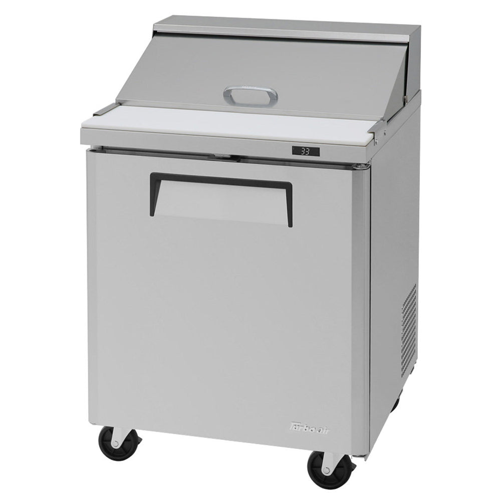 Turbo Air M3 Sandwich/Salad Unit, 1 Section, 8 Pans, 27"W