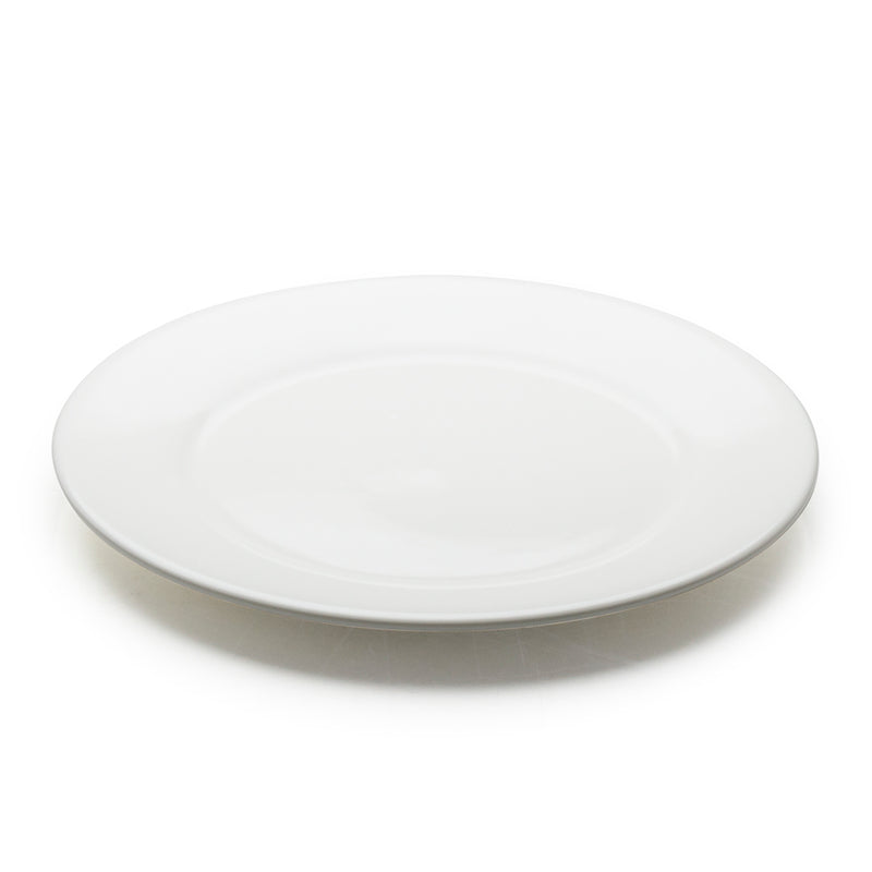 10¼″ White Porcelain Round Dinner Plate