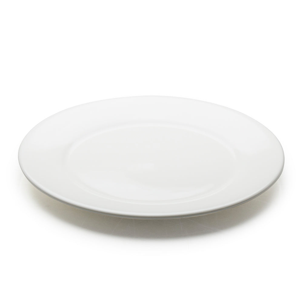 Round Plate 10.25", White
