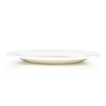 Round Plate 10.25", White